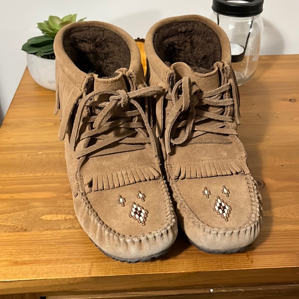 Manitobah Harvester Moccasins